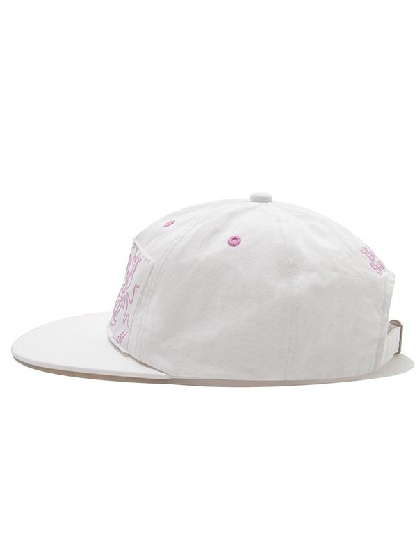 KIRSH X Sunonebird Eye Graphic Ball Cap [White]