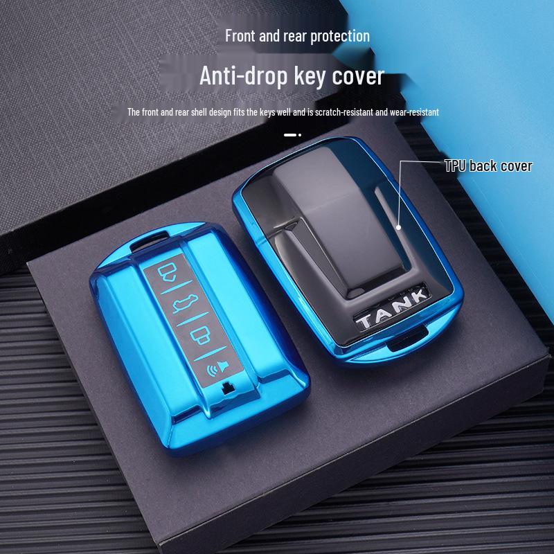 Tank 300 Cyber Wey Key Case - New Logo Protective Shell by Great Wall Motors.