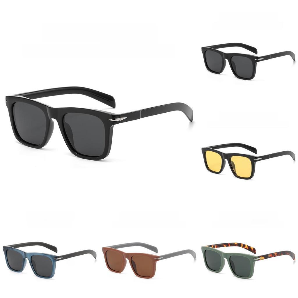 Mens Square Polarized Sunglasses With Tac Lenses For Outdoor Activities And Fashion Style