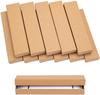 20pcs Kraft Paper Cardboard Jewelry Boxes Bracelet Box Rectangle BurlyWood 170x40x25mm