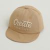Baby Peaked Cap Baseball Hat Embroidered Letters Soft Brimmed Sunhat Kids Hat