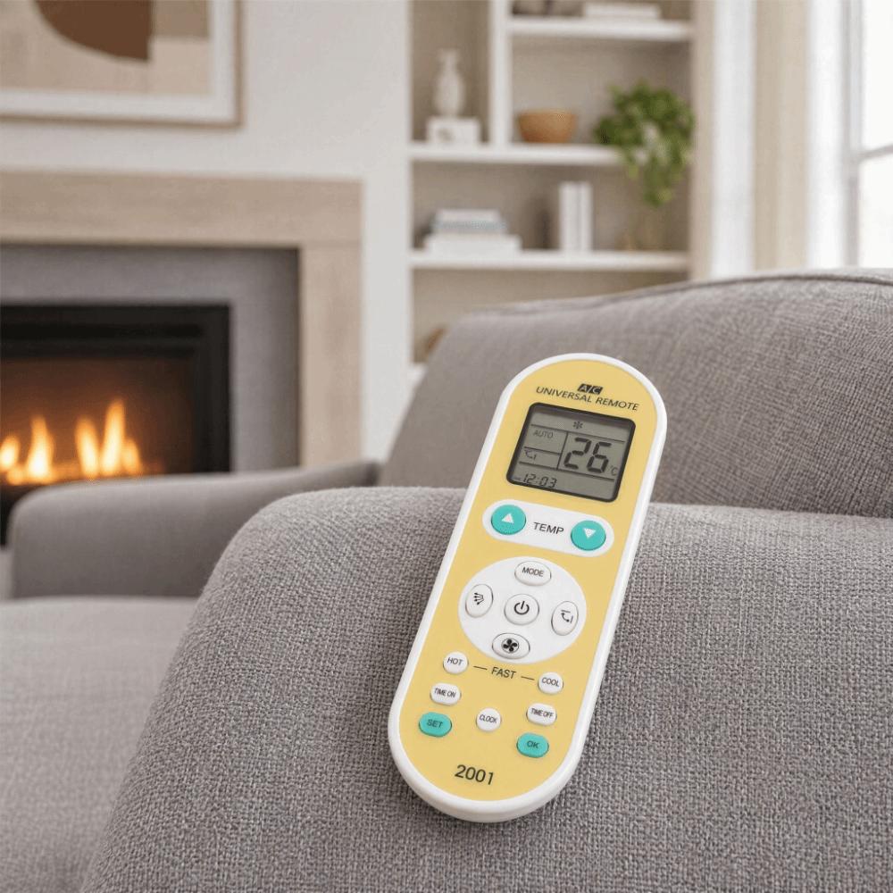 Easy Setup Universal AC Remote Controller Portable Air Conditioning Remote Household Use
