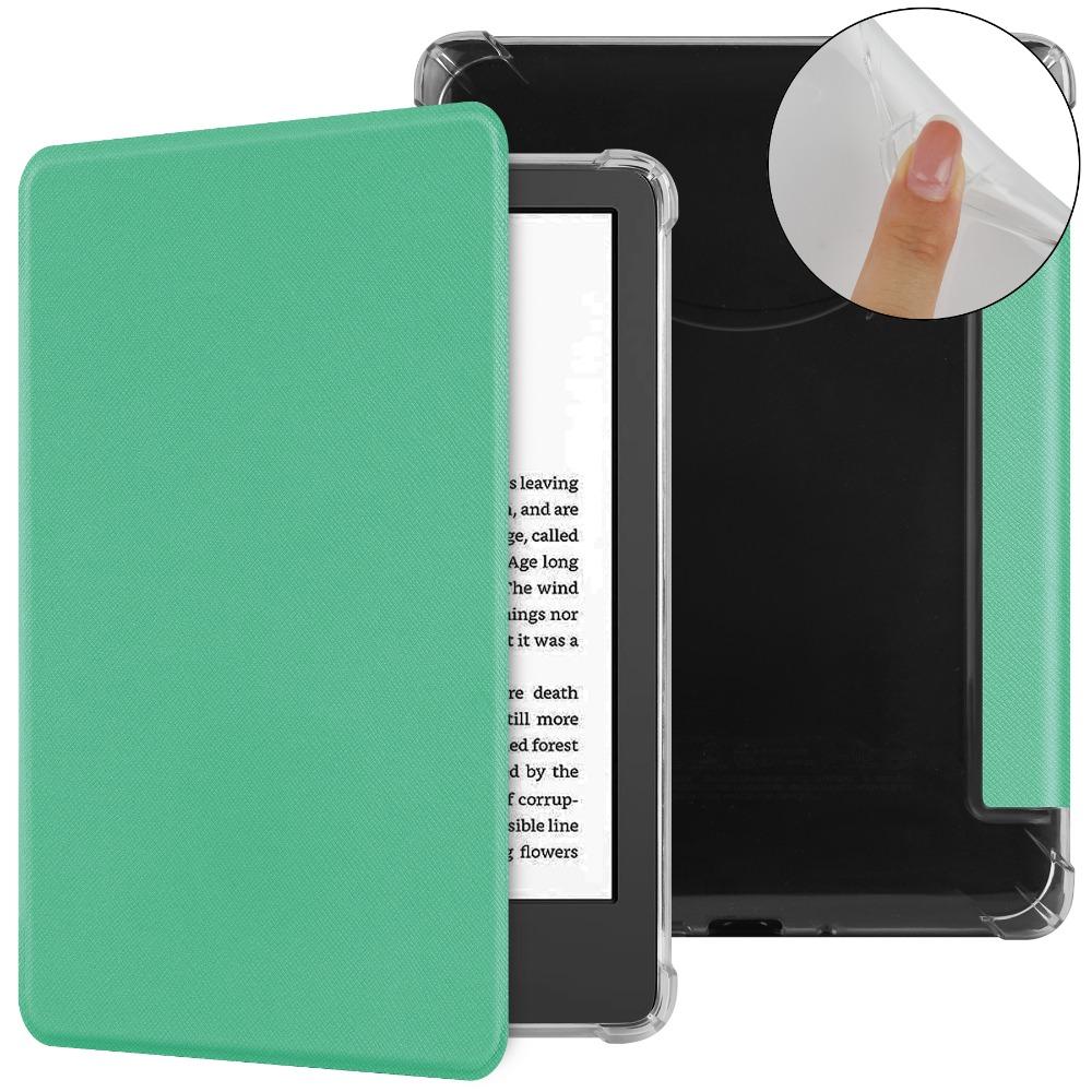 Auto Wake/Sleep e-läsarfodral Stötsäkert TPU-skyddsfodral Slitstarkt Smart för Kindle Basic 2025/2025 (11:e generationen)