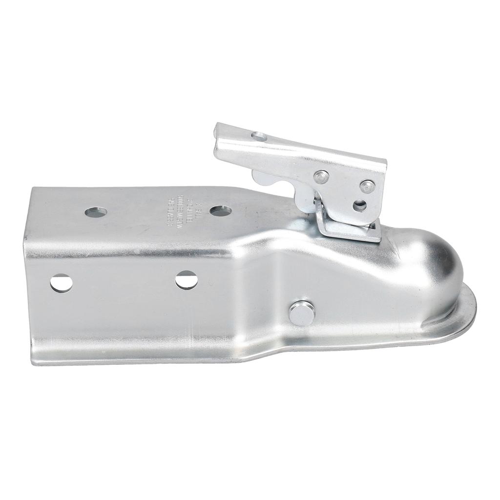 2in Trailer Hitch Ball Coupler Lock 3in Channel 5000Lbs/2268kg Zinc Plated Die‑Cast Steel High Secur