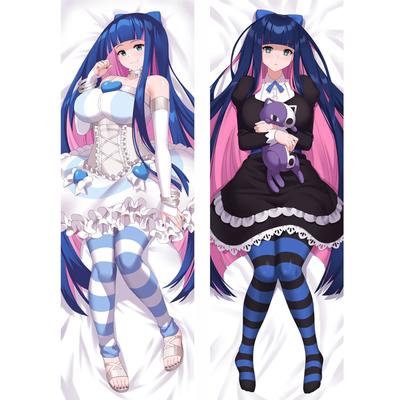 Anime Panty Stocking with Garterbelt Stocking·Anarchy Funda de Almohada Dakimakura Waifu para Abrazar el Cuerpo Ropa de Cama Decoración Funda de Almohada