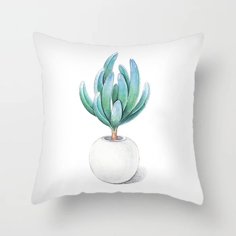 Beautiful Flower Rose Series Printed Putetrekk Hjem Stue Sofa Stol Dekorasjon Putetrekk