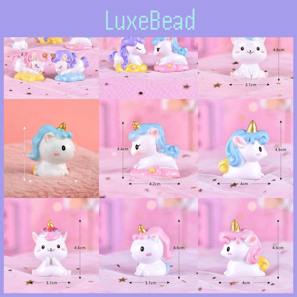 Adorable Unicorn Resin Craft For Cute Home Decor Desktop Garden Micro Landscape