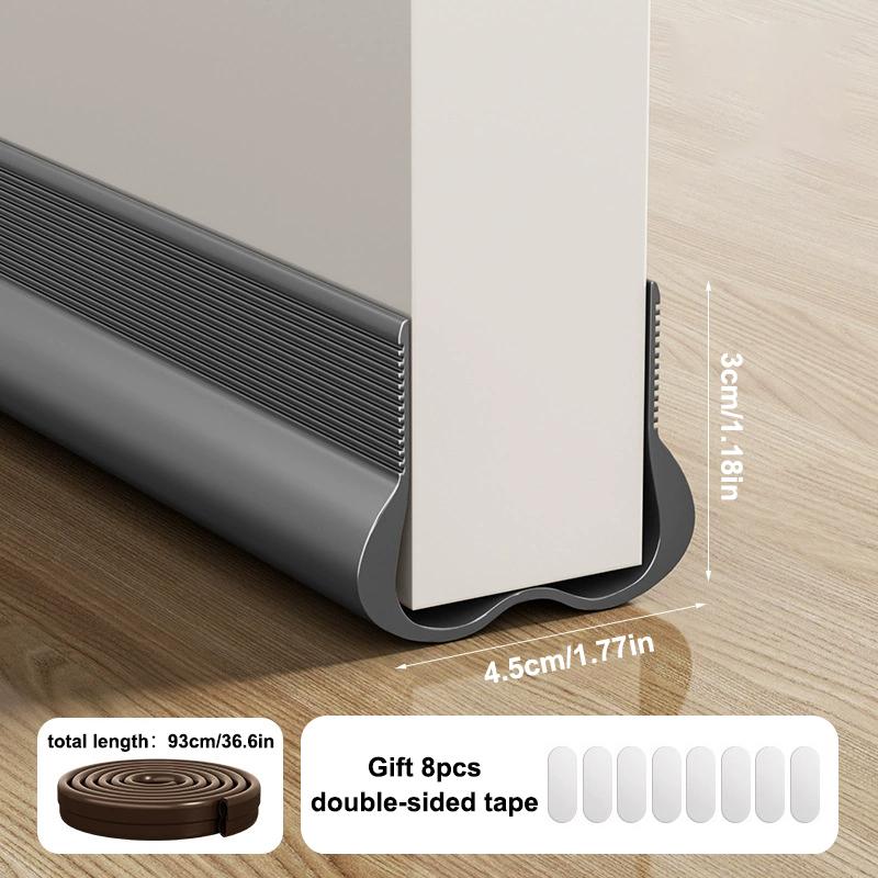 Verstellbare Flexible Türboden-Dichtungsleiste Kaltwind- und Staubdicht Wetterleiste Türfenster-Spalten Schlafzimmer Zugluftstopper