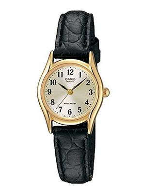 Casio CASIO Damen-Armbanduhr Analog Basic LTP-1094Q-7B2 Schwarz/Gold/Silber [Uhr] [Watch]