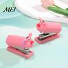 Soft PVC Shell Stapler for Kids Study Mini Cartoon Stapler, Cute Pig Shape, Portable Lightweight School Supplies Binding Tool, Handheld And