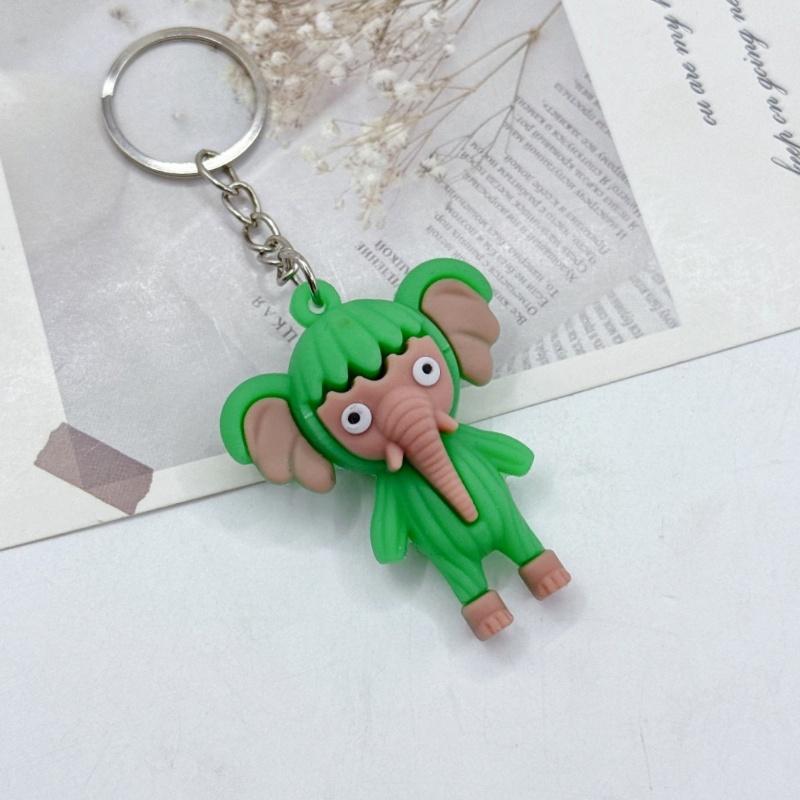 Italian Brainrot Anime Merchandise Keychains Toys Figure Model Dolls Hang The Bags Gifts Abstract Anime Action Figures Key Rings