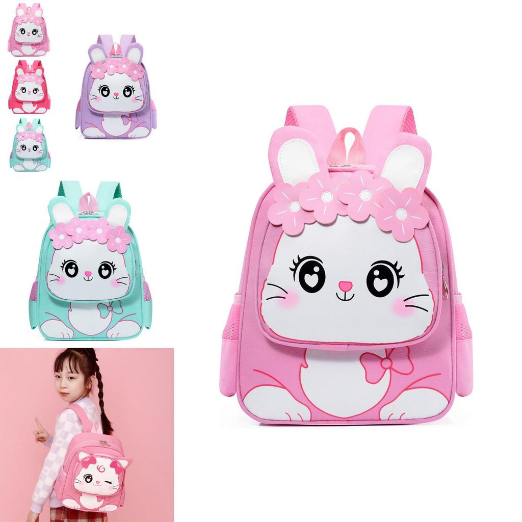 Trendy Lightweight Oxford Cloth Toddler Backpack For Preschool Kids 3-6 Years