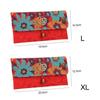 Chinese Style Lucky Money Bag Cloth Floral Red Envelope New Year Packet New Year's Money Pocket Money Spring Festival Supplies