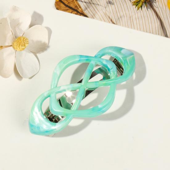 French Style Hair Clip Decorative Vintage Half Ponytail Spring Clip Non-Slip Design Strong Grip Hair Pin Hair Accessories