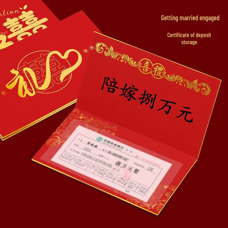 Bridal Dowry Display Card Holder for Weddings & Betrothals Wedding Bliss