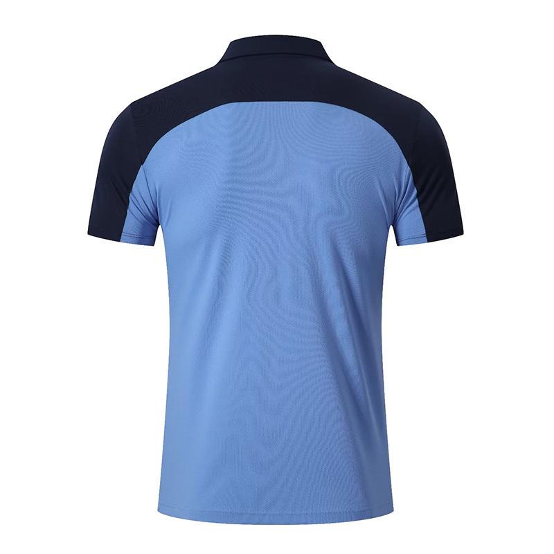 Men's Quick-Dry Short Sleeve Polo Shirt for Sports and Fitness