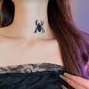 Transparent Line Spider Bat Necklace Collarbone Chain Pendant Chain Festive Party Atmosphere