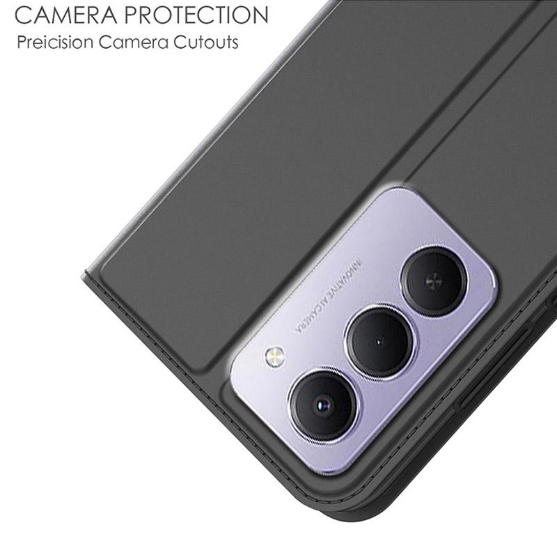 Pro Xiaomi Redmi 15 5G (Globální) (169 mm) Pouzdro PU kůže Kryt na telefon s držákem na karty Stojánek