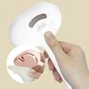 Defur Comb for Dogs and Cats, Steam Brush with 35ml Water Tank, Ergonomic Handle, White Pet Grooming Tool