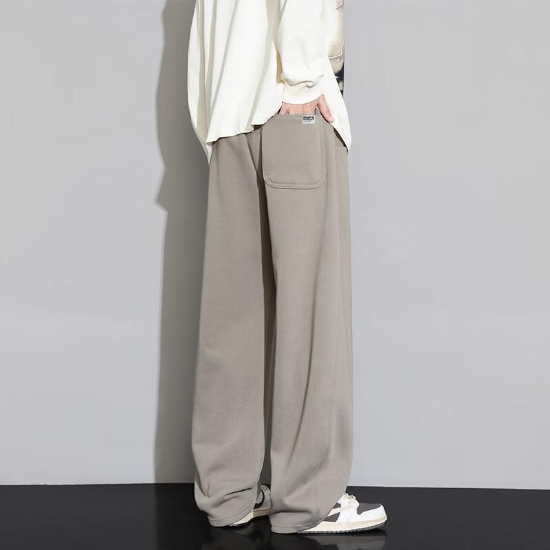 MARK FAIRWHALE Men's Curved Blade Loose Fit Sweatpants