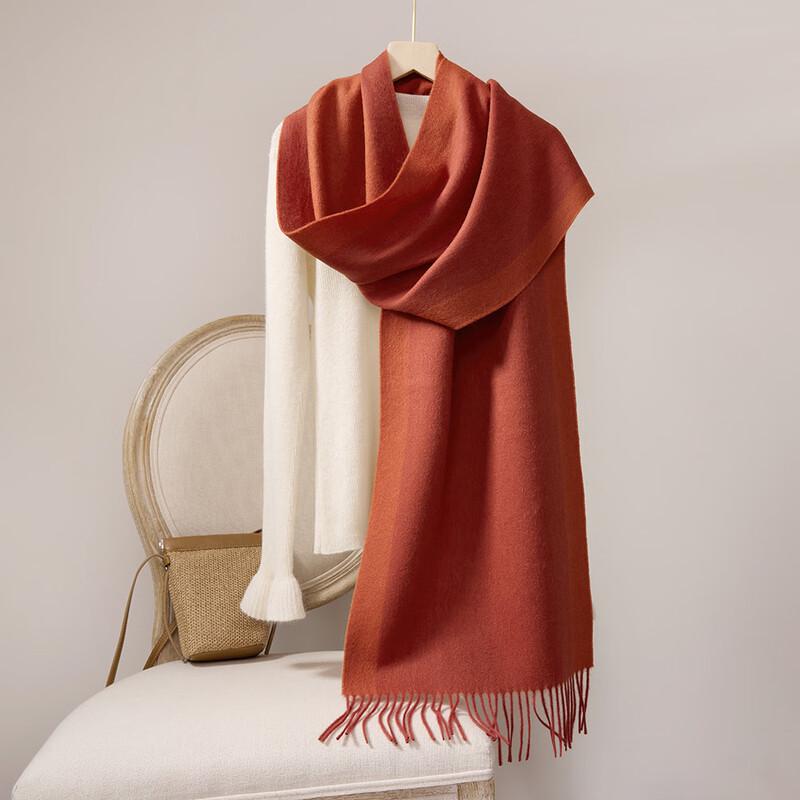 UOSU Unisex Double-Sided Tassel Wool Scarf & Shawl
