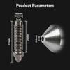 New For Elegoo Centauri Carbon Brass Bimetallic Nozzle 0.2/0.4/0.6/0.8mm Hotend Nozzles For Centauri Carbon 2 Replacement Parts