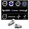 2 Stück Auto Türleuchte LED Willkommen Laser Projektor Logo Lampe Hintergrundbeleuchtung Für Rdesign V50 S60 XC60 S40 XC40 XC90 V6 Zubehör