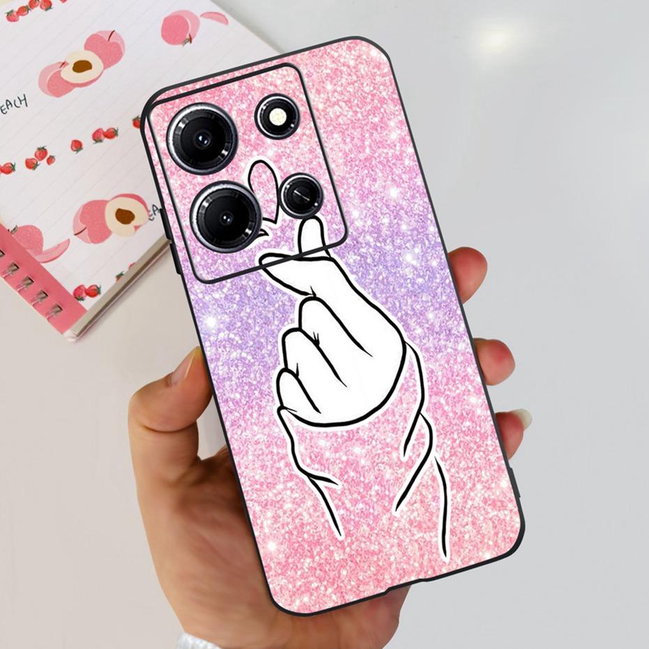 Fashion Butterfly Phone Case For Infinix Note 30i Note30 Pro 2023 Soft Silicone TPU Back Cover For Infinix Note 30 Pro Note30i