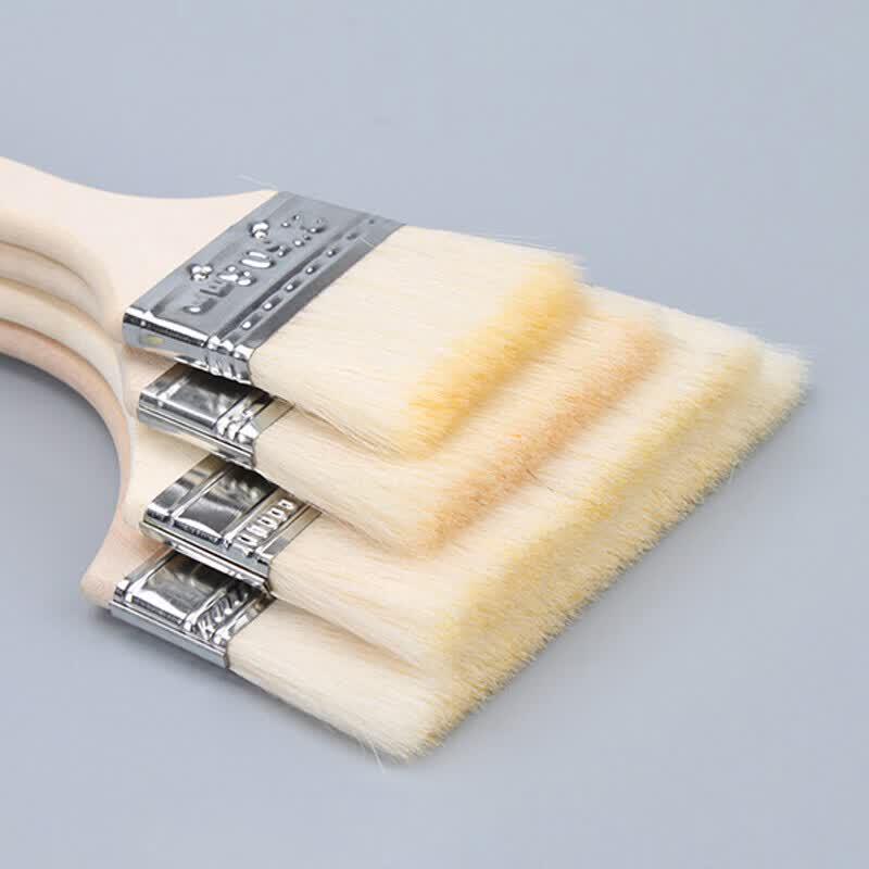 Yimeide Wood Handle Wool Paint & Cleaning Brushes