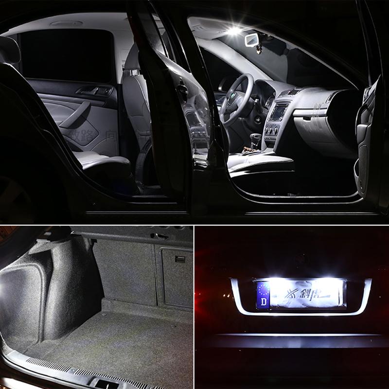 2PC CANBUS car Interior Light C5W C10W LED CSP Chip 12-24V 31MM 36MM 39MM 41MM Super Bright Reading License light W5W error free