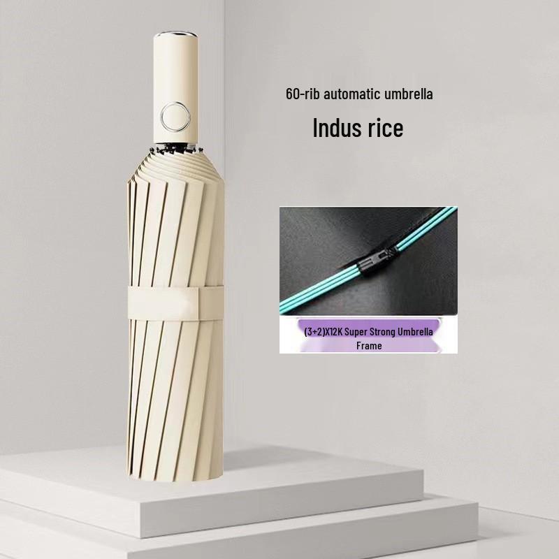 UV Protective Black Folding Sun Umbrella - Anti-Ultraviolet Women's Sunshade with Custom Logo