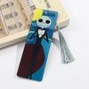 MINISO The Nightmare Before Christmas Jack Skellington Acrylic Bookmarks Disney Spooky Movie Creative Book Mark Halloween Gifts