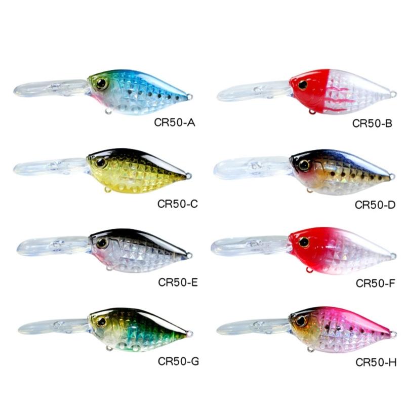 Fishing Lure Slow Sinking Artificial Fish Baits Topwater Crankbaits Wobbler Artificial Hard Baits Easy to Use