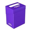 Boîte pour cartes - ultimate guard - deck case box 80+ - violet - protection optimale - matériau résistant