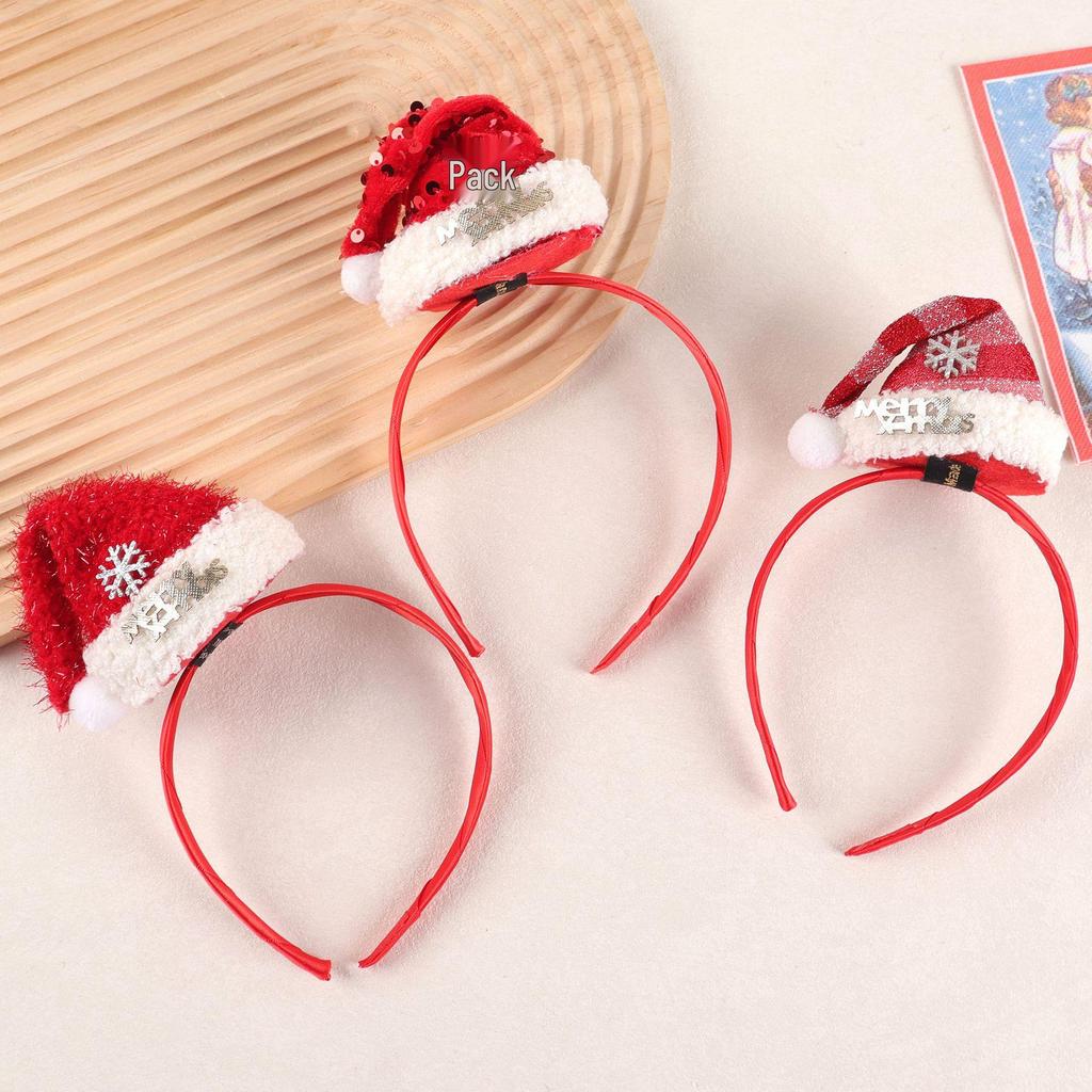 Weihnachtskopfschmuck 2025: Niedliche Feiertagshut-, Stirnband- und Haarspangen-Accessoires