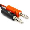 Alligator Cilp To 4mm Banana Plug Test Cable Lead Connector Dual Tester Probe Crocodile Wires Clip For Multimeter Measure Tool
