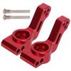2pcs RC Rear Axle Carrier Aluminum Alloy Rear Axle Cup with Screws for Chevrolet C10 1967Red