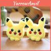 Adorable Pikachu Plush Keychain Soft Short Plush Toy Cute Bag Pendant