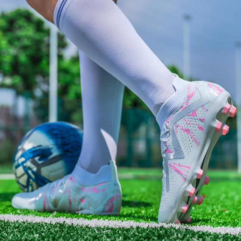 Herren Fußballschuhe Society Fußballschuhe Freizeit Hohe Qualität Professionelles Feld Studenten Training Sport Nocken Fußballschuhe