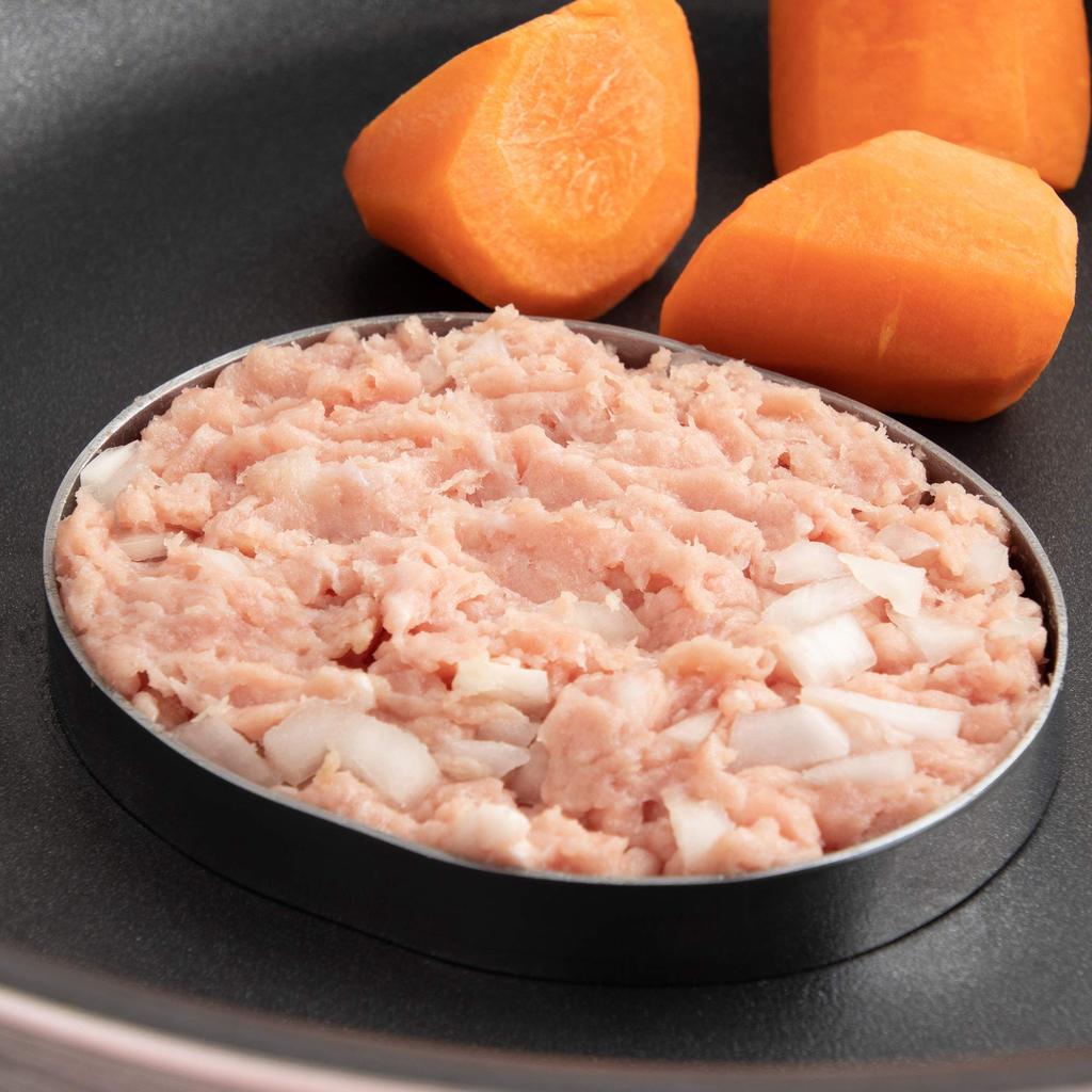 Endo Shoji Commercial Hamburger Steak Stainless Made In BHV23 Rings, 18-0 Steel, Japan,