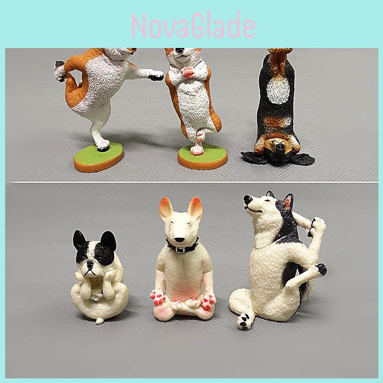 Bulldog Pvc Figurine With Realistic Animal Design For Home Decor And Gift