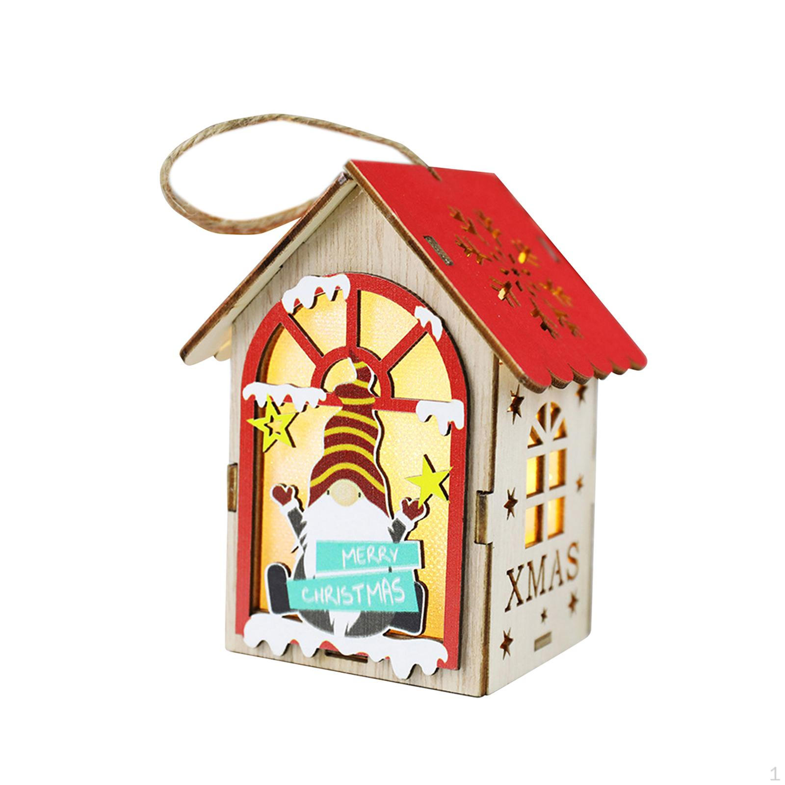tree Ornament Christmas Decorations Accessories Lantern in Hand