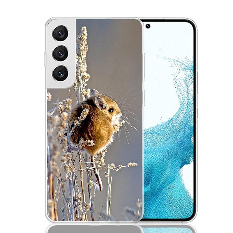 Lovely Pet Hamster Cute Phone Case For Samsung Galaxy S26 S25 Edge S24 S23 FE S22 Ultra S21 Plus S20 + Fundas Cover Coque Galaxy