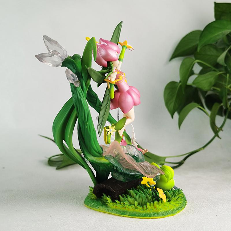 20cm/7.87in Anime Digimon Adventure Figure Lilimon Tanemon Action Figure Pvc Model Collection Decoration Toys Gifts
