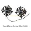 B03C 86mm Graphics Card Cooling Fan with 4Pin Connectors for eForce GTX1060 GTX960 GTX950 Enhances Heat Dissipation