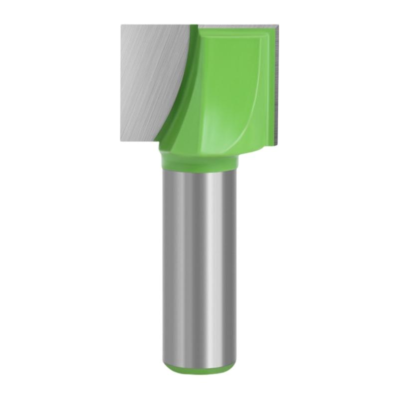 Durability Steel Tipped Bottom Cleaning Routers Bit for Efficient Woodworking Task with 1/2Inch Shank and Green Finishes