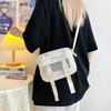 2025 neue hochwertige kleine frische Damen-Umhängetasche lässige Handytasche lässige Campus-Studentin Mädchen-Umhängetasche