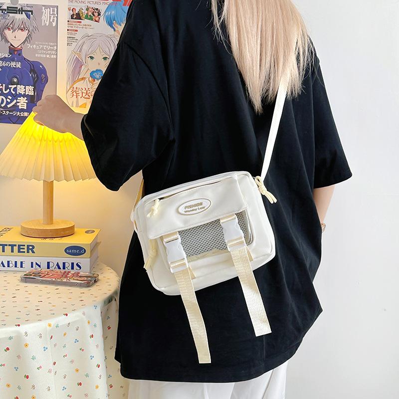 2025 neue hochwertige kleine frische Damen-Umhängetasche lässige Handytasche lässige Campus-Studentin Mädchen-Umhängetasche