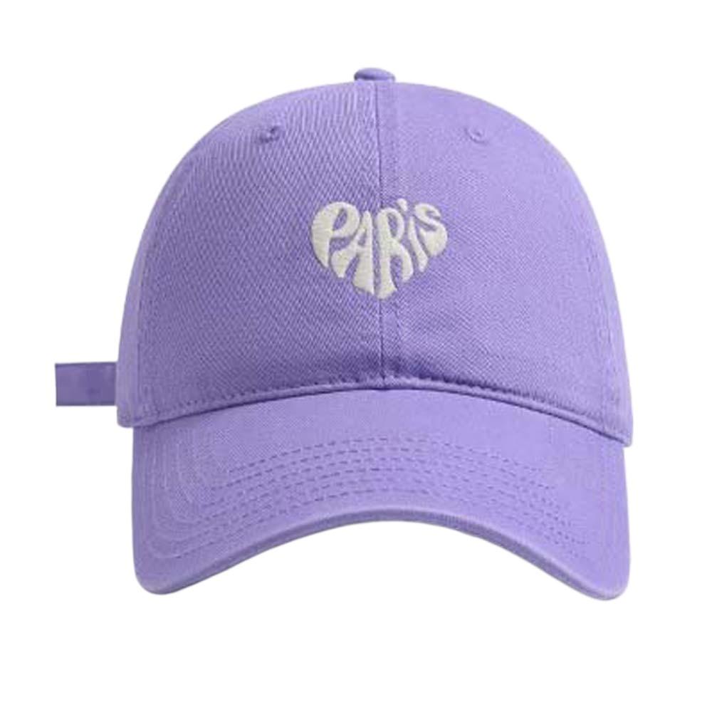 Korean Style Letter Embroidery Baseball Cap Sunscreen Unisex Sunshade Casquette  All Seasons