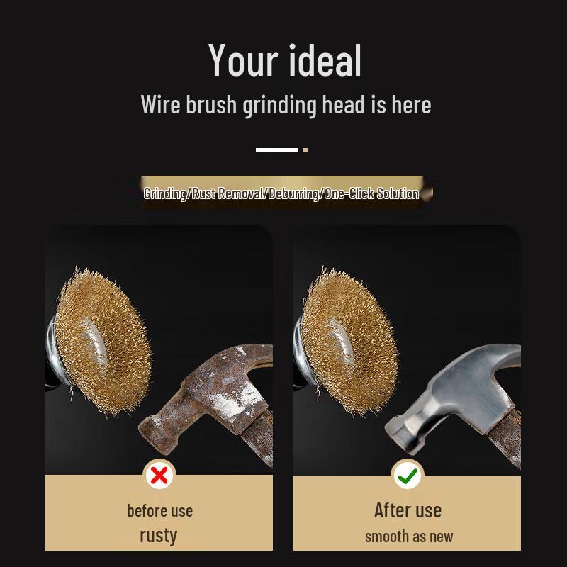 MeiKeLa Electric Drill Wire Brush Assortment